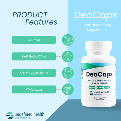 Suplemento desodorante corporal DeoCaps