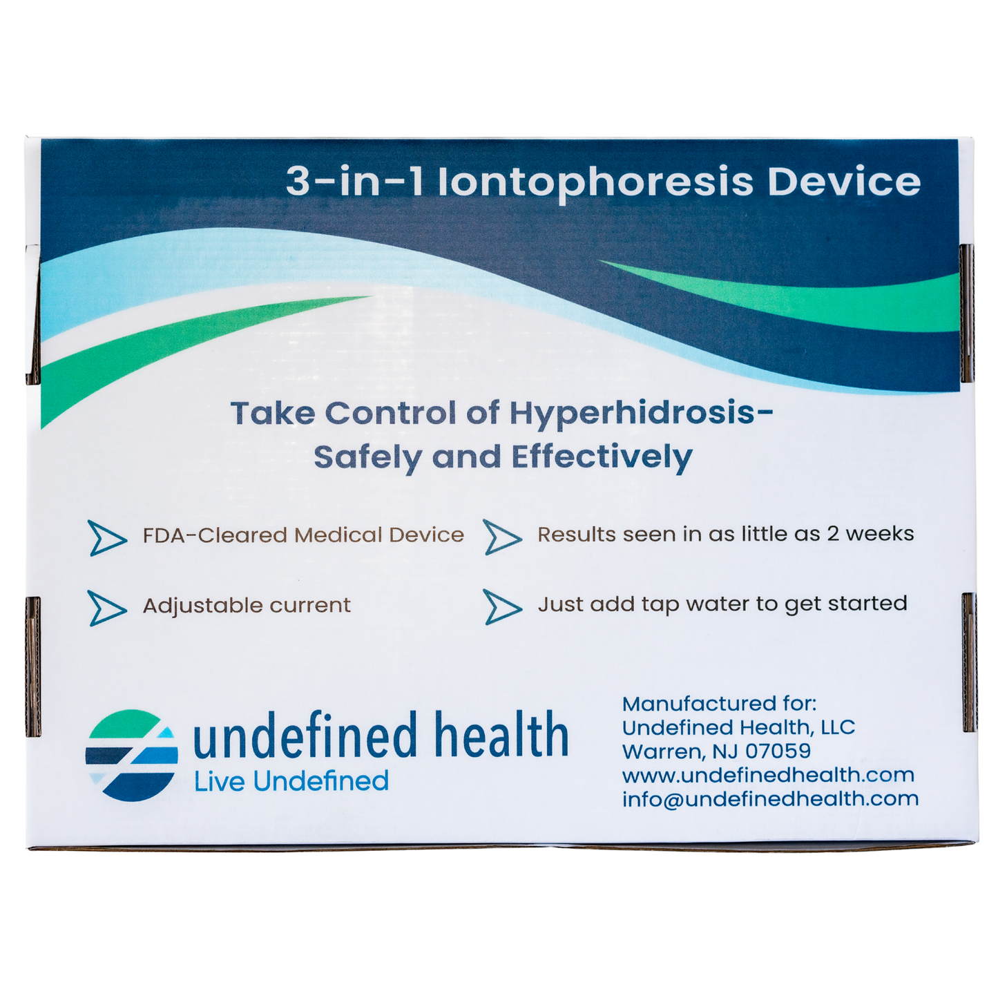 Dispositivo de iontoforesis 3 en 1