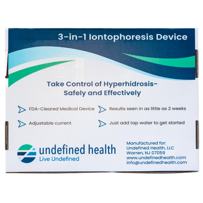 Dispositivo de iontoforesis 3 en 1
