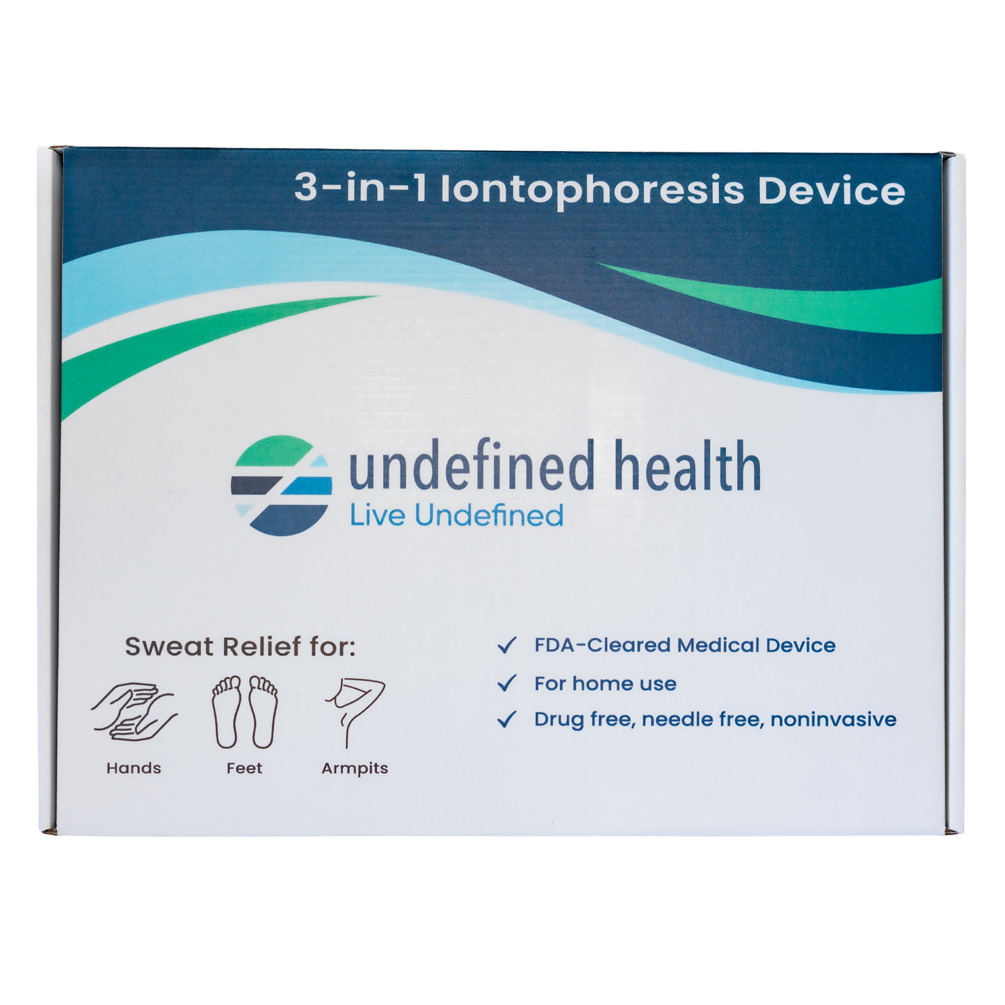 Dispositivo de iontoforesis 3 en 1